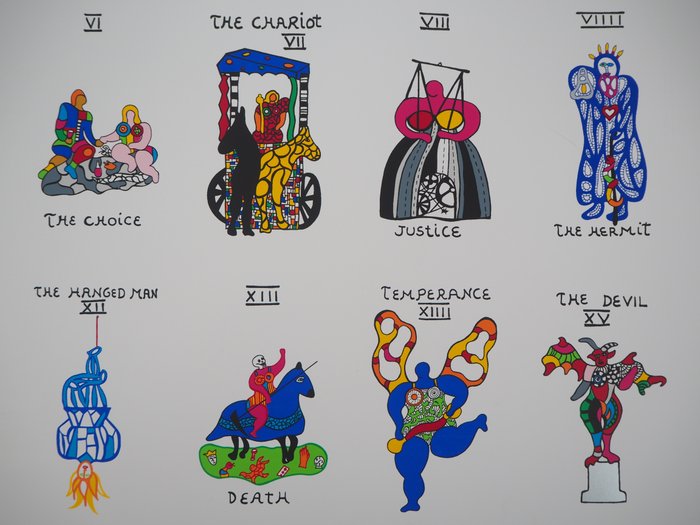 Niki De Saint-Phalle (1903-2002) - Tarot Cards