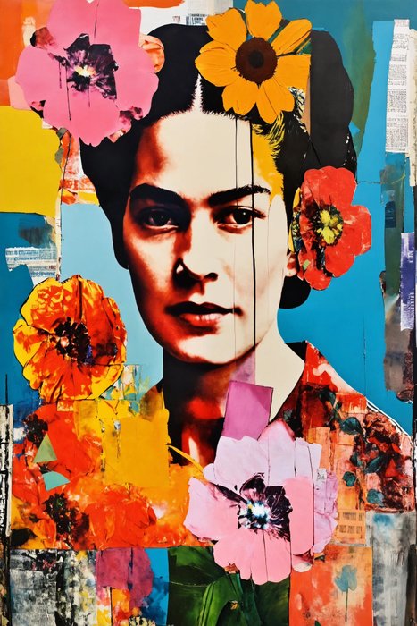 RINGER - Frida 2-Hommage à Rauschenberg Toile (XL)