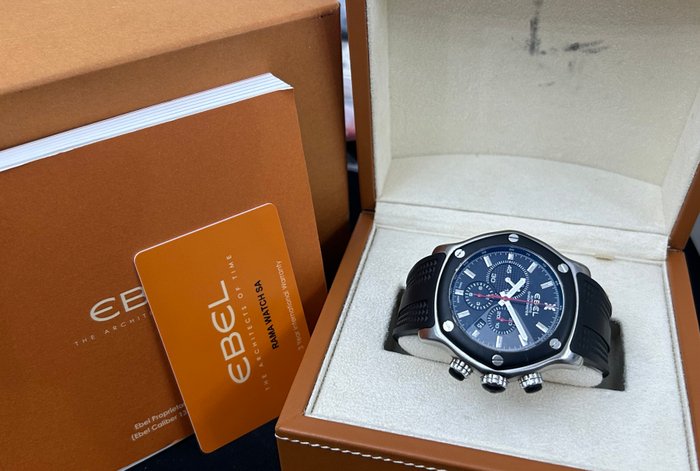 Ebel - 1911 Tekton Chronograph - E9137L83 - Mænd - 2000-2010