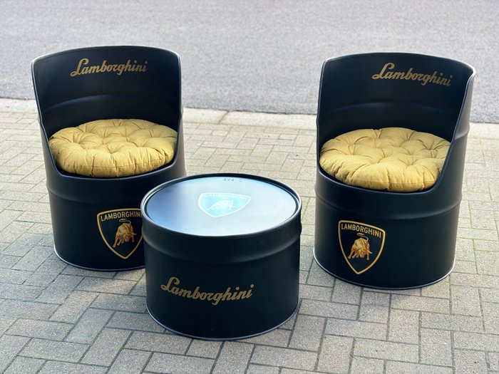 Rob VanMore - Automobilia Lamborghini Barrel saloon set