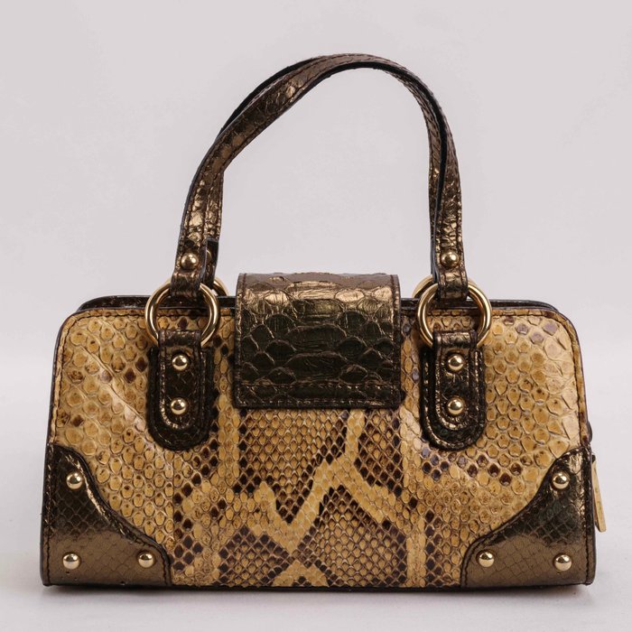 Dolce  Gabbana - Python Handbag Mini - Håndtaske