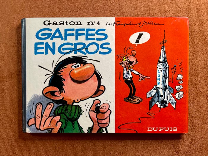 Gaston T4 - Gaffes en gros - C - 1 Album - Første udgave - 1965