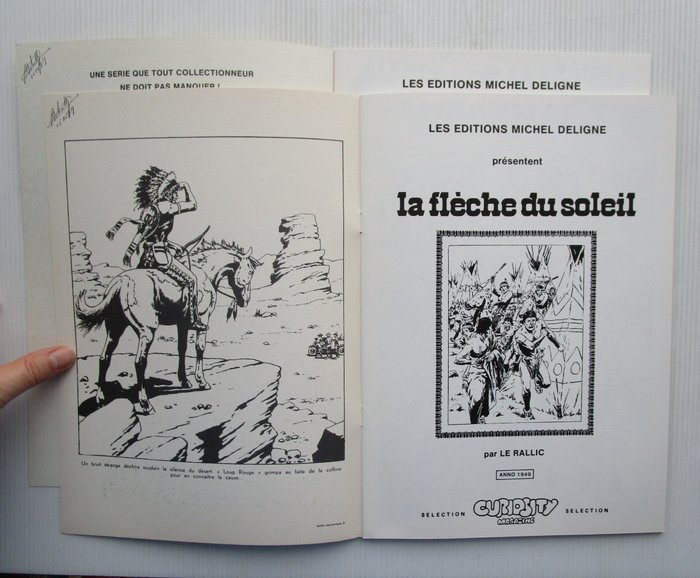 Le Rallic dans le journal Tintin T1 à T6 - Série complète - 6x B - 6 Album - Første udgave - 1977