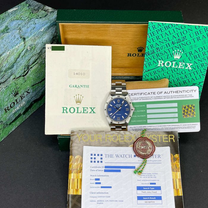 Rolex - Air-King - 14010 - Unisex - 1995