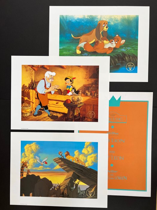 Verschiedene - 3 Offset Print - The Walt Disney Company