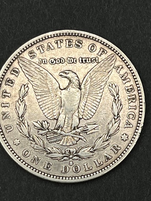 Förenta staterna. Morgan Dollar 1884-S (San Francisco)  (Ingen mindstepris)