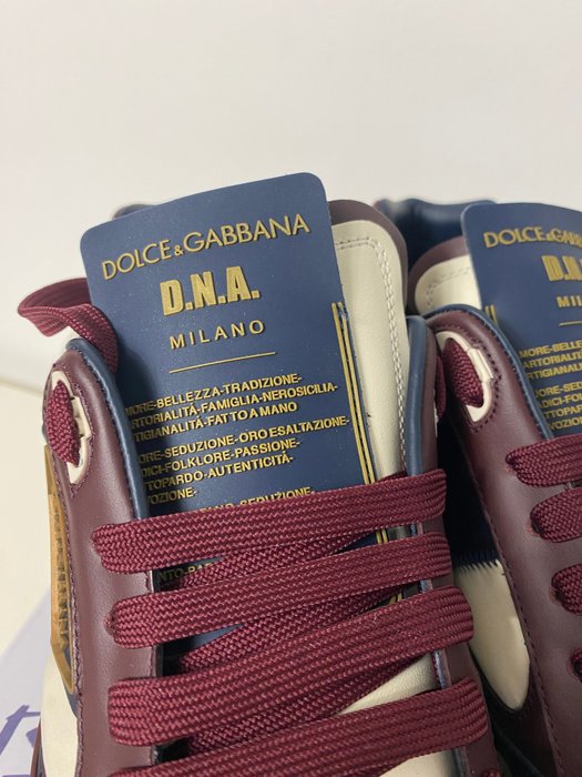 Dolce  Gabbana - Træningssko med lav ankel - Størelse: 41.5 (EU/IT) / 7.5 (UK) / 8.5 (US) - Nyt med labels