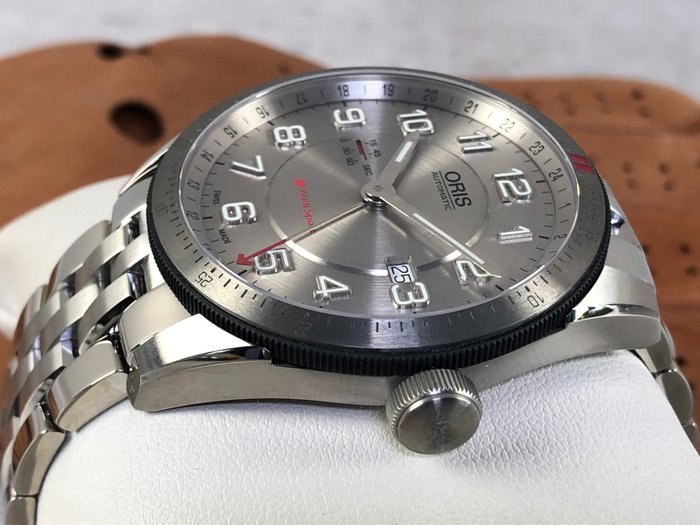 Oris - Audi Sport GMT Automatic - 01 747 7701 4461-07 8 22 85 - Mænd - 2011-nu