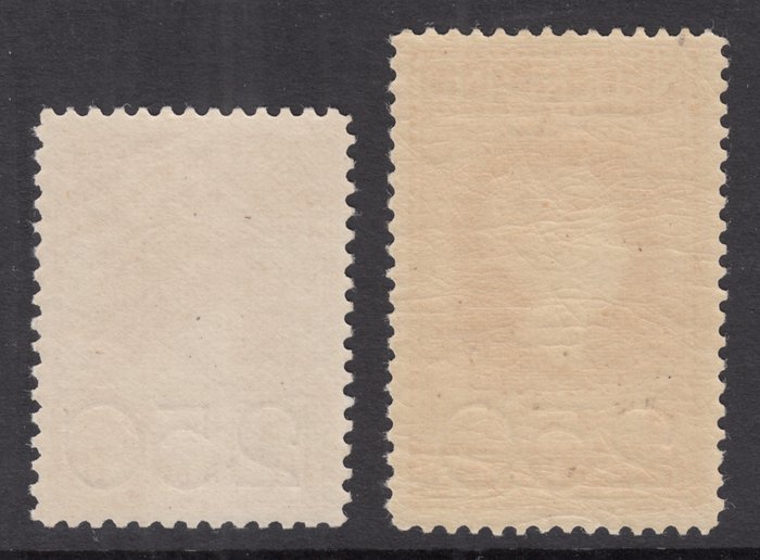 Holland 1920 - Klareringsproblem - NVPH 104/105