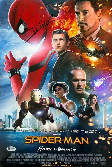 Spider-Man - Signed by Tom Holland (Spider-Man)