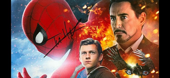 Spider-Man - Signed by Tom Holland (Spider-Man)