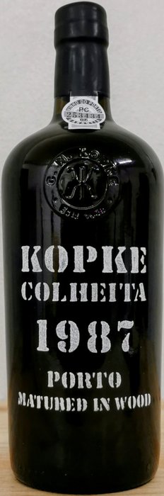 1987 Kopke - Colheita Port - Flasket 2023 -  Porto  - 1 Flaske (0,75L)