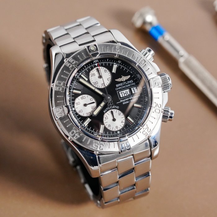 Breitling - Superocean Chronograph II - A13340 - Mænd - 2011-nu