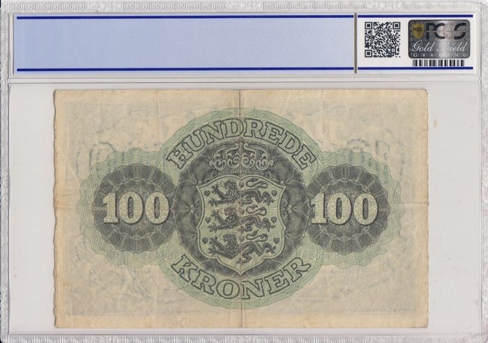 Danmark. - 100 Kroner - 1955 - Pick 39I  (Ingen mindstepris)