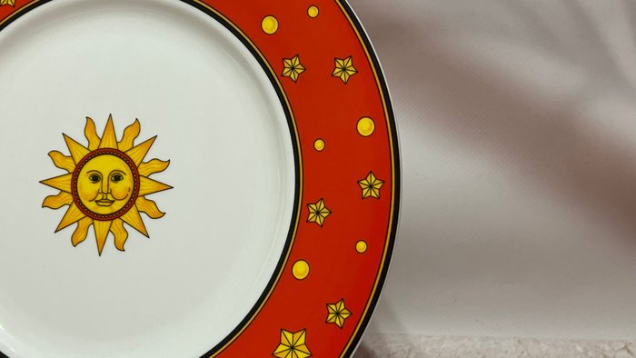 Villeroy  Boch - Picasso Paloma - Tallerken - Sun and Moon - Keramik