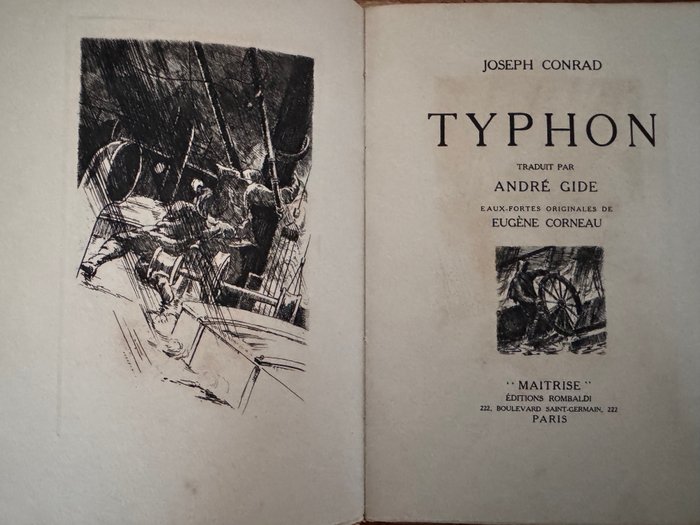 Joseph Conrad / Eugène Corneau - Typhon - 1946