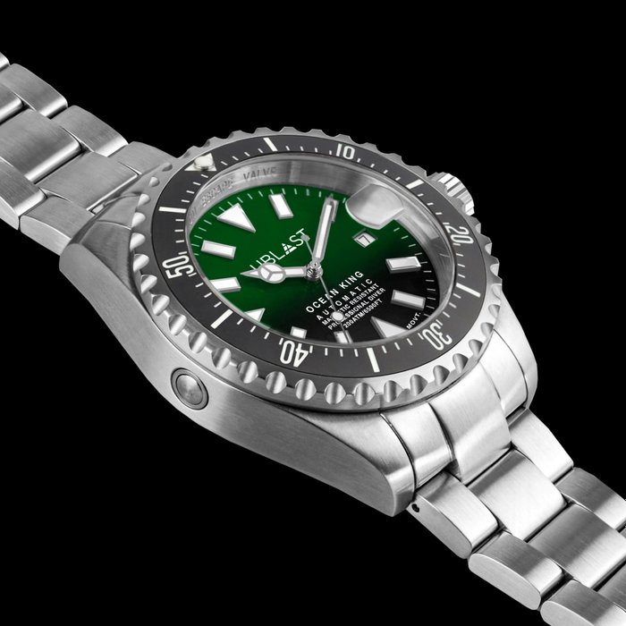 Ublast - Ocean King - Sub 200 ATM - UBOK45200BGN - Automatic Swiss MOVT - Mænd - Ny