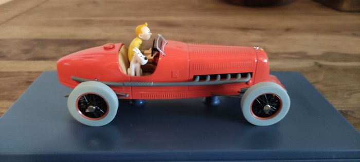 Tintin, Le bolide rouge 1:24 model bil - Hachette - 2019