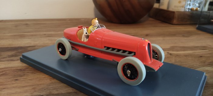 Tintin, Le bolide rouge 1:24 model bil - Hachette - 2019