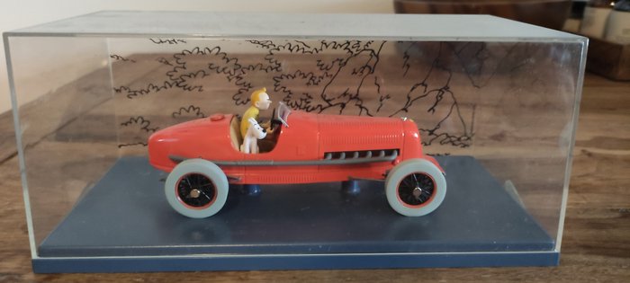 Tintin, Le bolide rouge 1:24 model bil - Hachette - 2019