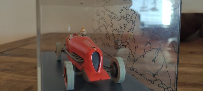 Tintin, Le bolide rouge 1:24 model bil - Hachette - 2019