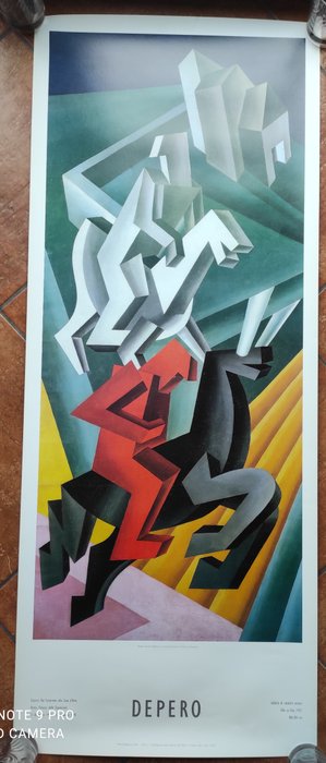 after Depero - DEM - Solidità di cavalieri erranti