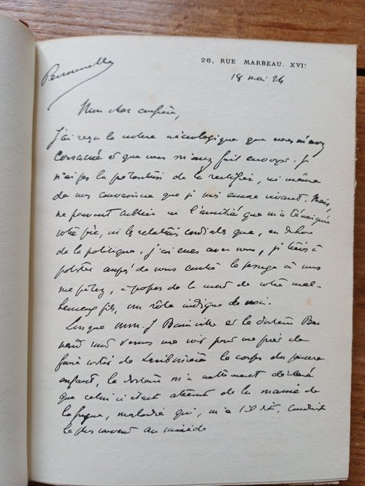 Léon Daudet / Sennep - Le Nain de Lorraine (Raymond Poincaré) - 1930