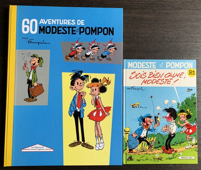 Modeste  Pompon - 2x C + suppléments - TL/Ré - 2 Album - 1988/2017