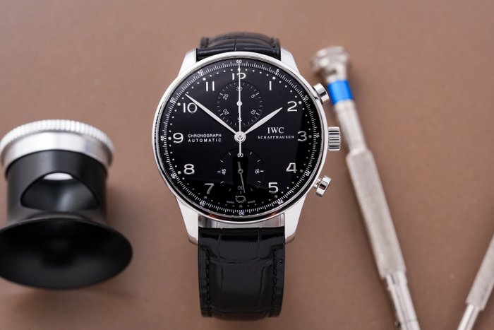 IWC - Portugieser Chronograph - IW371447 - Mænd - 2011-nu