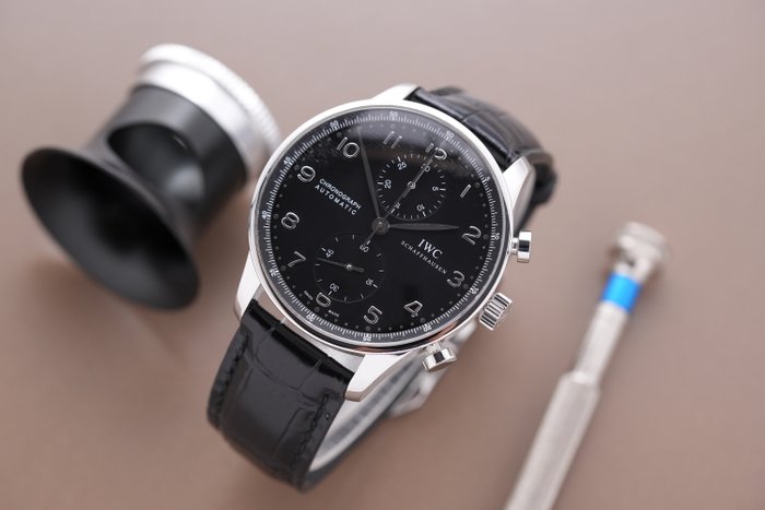 IWC - Portugieser Chronograph - IW371447 - Mænd - 2011-nu