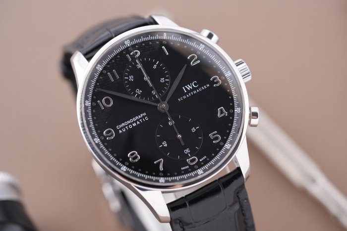 IWC - Portugieser Chronograph - IW371447 - Mænd - 2011-nu