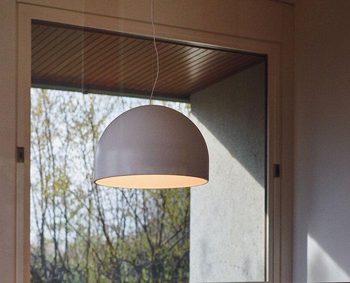 Flos - Michael Anastassiades - Hængende lampe - My Dome (hvid) - Aluminium Plast