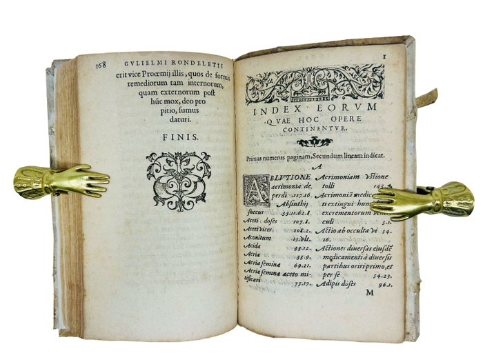 Gulielmi Rondeletti - Doctoris Medici et Medicinae in Schola - 1560