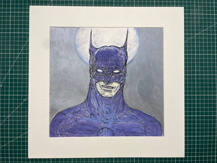 Amano, Yoshitaka - 1 Original colour drawing - Batman