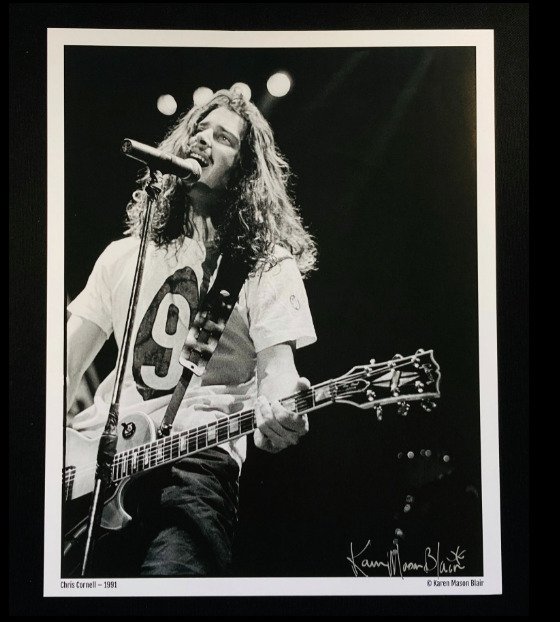 Soundgarden / Audioslave - Chris Cornell - Photo - Signed by the Photographer Karen Mason Blair - Photo