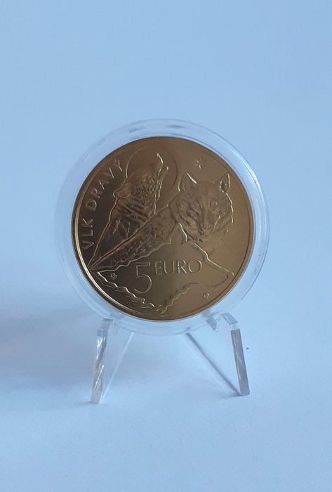 Slovakiet. 5 Euro 2021/2024 (6 coins)  (Ingen mindstepris)