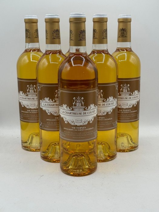 2019 La Chartreuse de Coutet 2nd wine of Château Coutet - Sauternes - 6 Flasker (075 L)