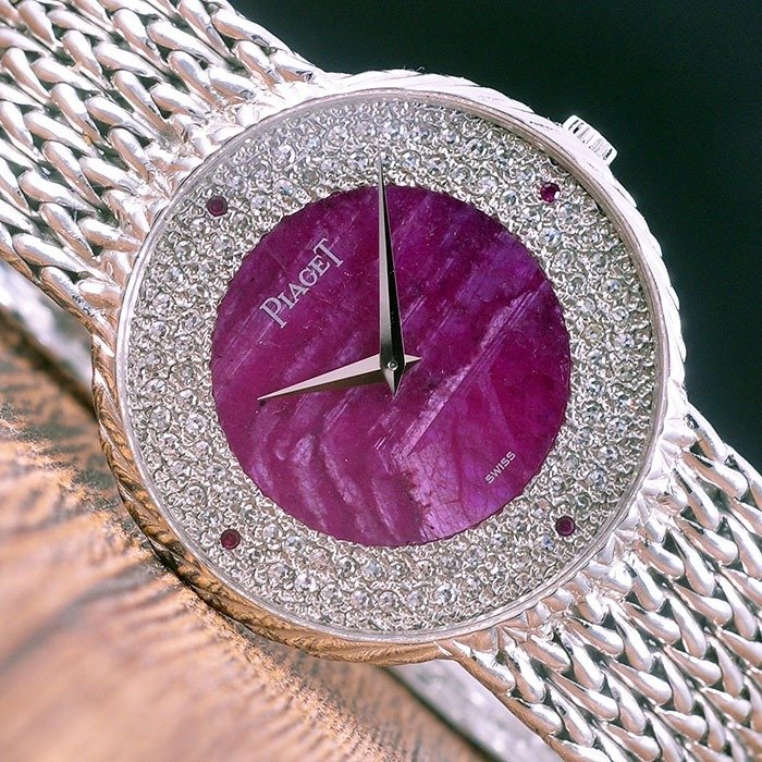 Piaget - Altiplano 18K  "Stone Dial" Diamond - Kvinder - 1990-1999