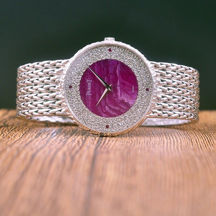 Piaget - Altiplano 18K  "Stone Dial" Diamond - Kvinder - 1990-1999