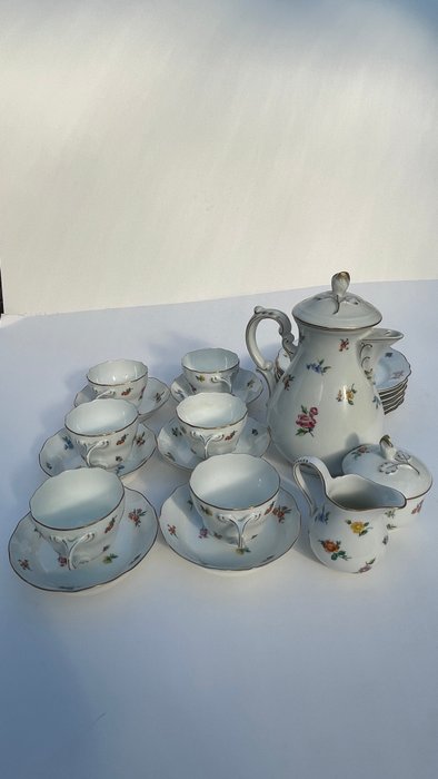 Hutschenreuther - Kaffesæt til 6 (21) - MiRABELL - Porcelæn - Mirabelle