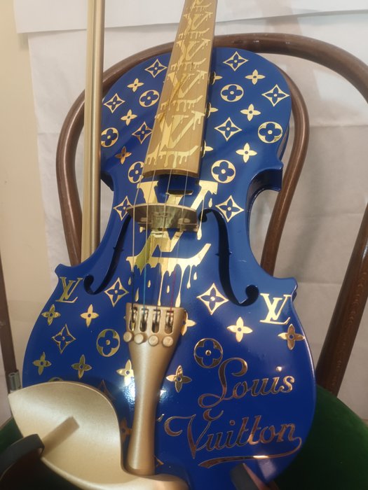 fppopart - Louis Vuitton Violon 60 cm luxury blue night