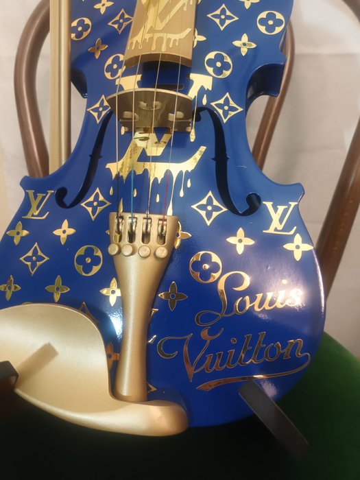 fppopart - Louis Vuitton Violon 60 cm luxury blue night