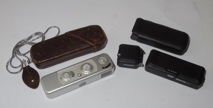 Minox B en Minox EC -  jaren 60/80 - in goede staat, werkend Subminiature kamera