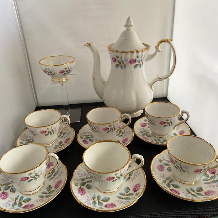 Royal Sutherland H M - Tepotte (8) - Porcelæn - Te/sukker/6 kopper/underkopper