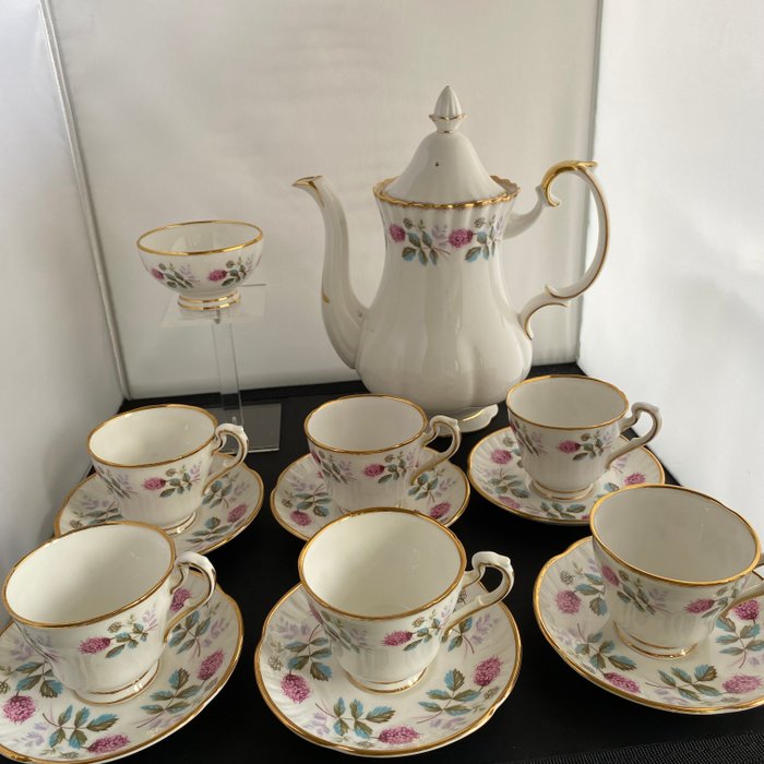 Royal Sutherland H M - Tepotte (8) - Porcelæn - Te/sukker/6 kopper/underkopper