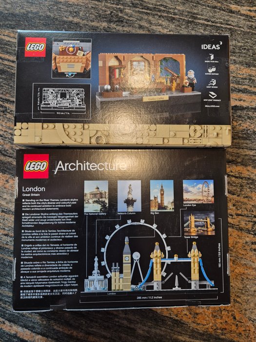 Lego - Ideas 40595 Hommage an Galileo Galilei+ LEGO Architecture 21034 London - Danmark