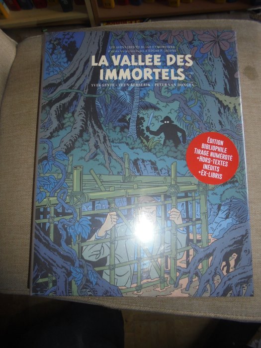 Blake  Mortimer - Cri du Moloch + La Vallée des Immortels + Huit heures à Berlin - 3x C + 3x jaquette - 3 Album - Første udgave - 2019/2022