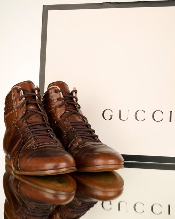 Gucci - Ankelstøvler - Størelse: UK 8