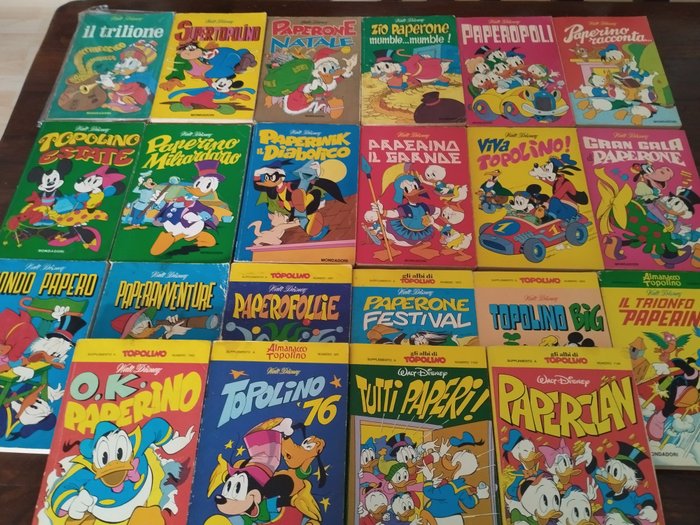 I Classici Walt Disney - 1a Serie - 22 Comic - Første udgave - 1966/1976