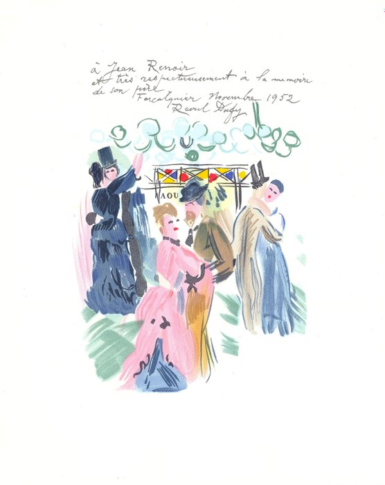 Raoul Dufy (1877-1953) - Hommage à Renoir